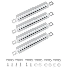 Hisencn 4-Pack 304 SS Carryover Tubes Universal Gas Grill Crossover