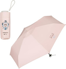 Tamagotchi x Wpc Folding Parasol Mametchi Pink UV Rain or Shine Japan New