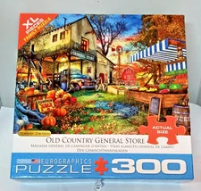 Eurographics 300 Large Piece Puzzle Old Country General Store