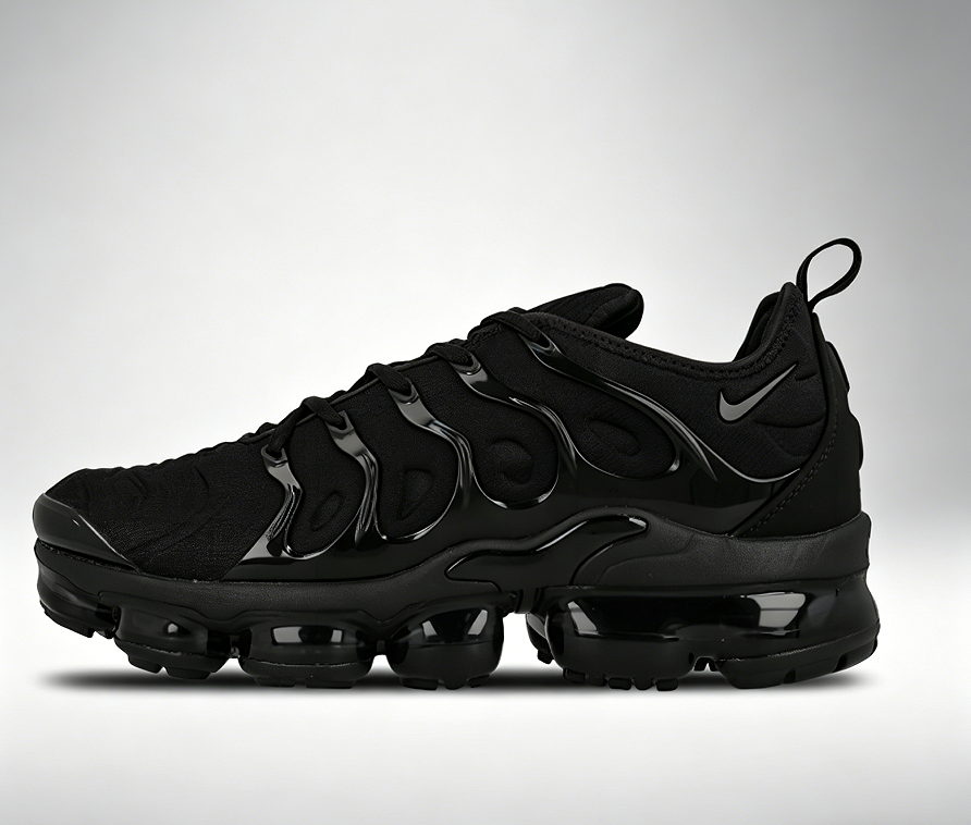 Size 7 - Nike Air VaporMax Plus Low Triple Black for sale online