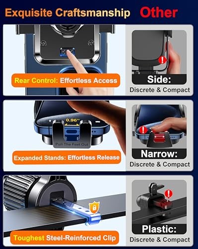 Qifutan Dash Mounted Holders Phone Holders for Your Car Phone Mount for Dash-B - Picture 8 of 8