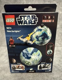 LEGO Star Wars (9674): Naboo Starfighter & Planet (Series 1) SEALED/NEW