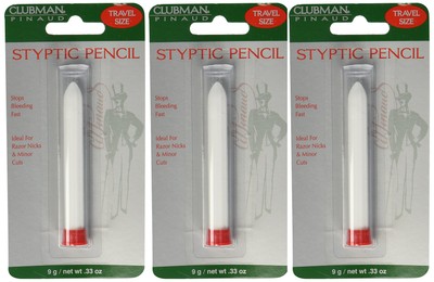 Clubman Pinaud Styptic Pencil   Stop Bleeding Fast, Ideal For Razor Ni