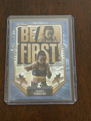 2024 Topps Chrome Boxing CASE HIT! BE FIRST Beatriz Ferreira