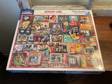 White Mountain MEMORY LANE 1593 Jigsaw Puzzle 1000pc 24x30"