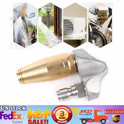 #ad 3000PSI 3 8#x27;#x27; Cleaning Reverse Turbo Sewer Drain Jetter Nozzle Pressure Washer $28.74