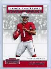 2019 Contenders Kyler Murray Cardinals Rookie Of The Year Contenders Insert Card. rookie card picture
