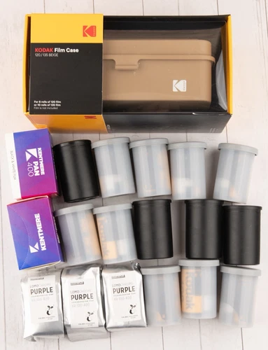 Kodak Ultramax 400, LomoChrome XR100-400, Kentmere Pan 400 35mm Film Lot GOOD!