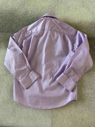 Isaac Mizrahi Hemd Größe 4 Baumwolle Lila - Bild 3 von 3