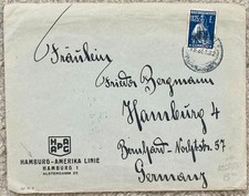 1932 1$25 OVPT Portuguese Acores Hamburg Amerika Line to Hamburg Germany Classic
