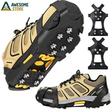 Ice Cleats for Shoes  Boots Men Women Winter Anti  Slip Snow Traction Crampons