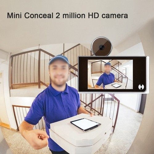 Door Viewer Camera with 3 5 Inch LCD and 720P HD for Home Entrance Security - Picture 7 of 9