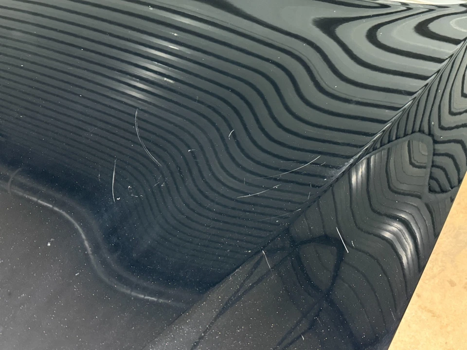 Hyundai Genesis 2015-2020 sedán G80 capó capó cubierta panel negro PO40 OEM Foto 3 de 4