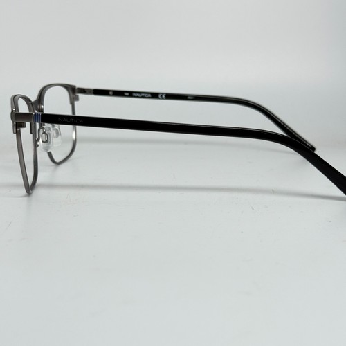 Nautica N7319 005 Gunmetal Unisex Schwarz Vollrand Brille 54-18-145 H19756 - Bild 2 von 7