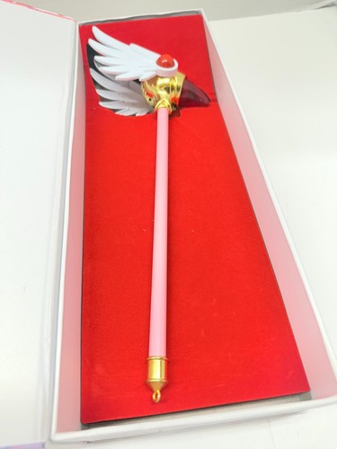 Cardcaptor Sakura Kinomotos Dichtungsstab volle Größe 20" Cosplay in Box Metall - Bild 6 von 7