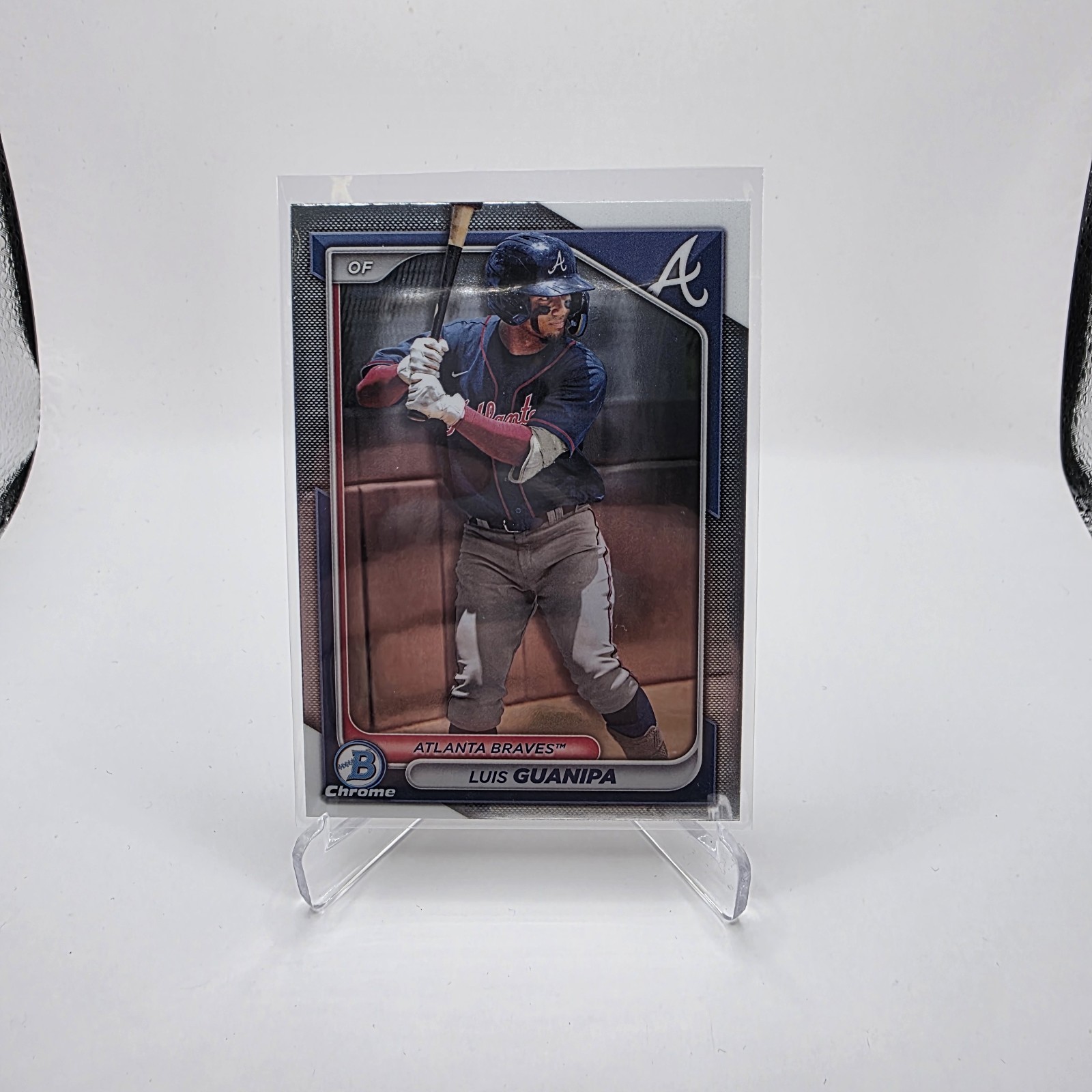 2024 Bowman - Chrome Prospects Luis Guanipa #BCP-118 (RC) - Atlanta Braves