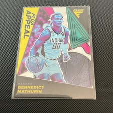 2022-23 Panini Flux Appeal Bennedict Mathurin #11 Indiana Pacers All-Rookie