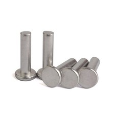 M8x(12/16/20-50mm) GB109 Aluminum rivets flat head solid hand percussion rivet }