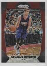 2017-18 Panini Prizm Ruby Wave Prizm Dragan Bender #66 4vo
