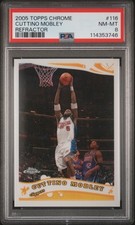 2005 TOPPS CHROME REFRACTOR #116 CUTTINO MOBLEY 271/999 PSA 8