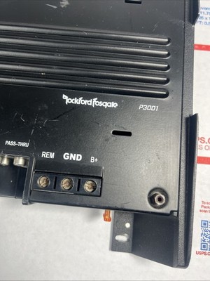 Rockford Fosgate ロックフォード　P300-1 Rockford Fosgate Punch P300-1 1-Channel Car Amp for sale online | eBay