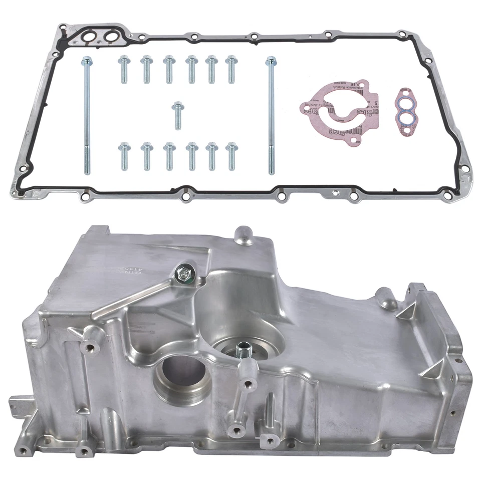 Cacerola de aceite de motor para Buick Rainier Chevy Trailblazer GMC Envoy Saab 9-7x 12579723 Foto 4 de 4