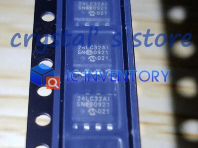 30PCS IC MICROCHIP DIP-8 24LC32A-I/P 24LC32AI 24LC32