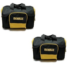 DEWALT 13" 3-Pocket Heavy Duty Nylon Contractor Tool Bag N712936 2-PK