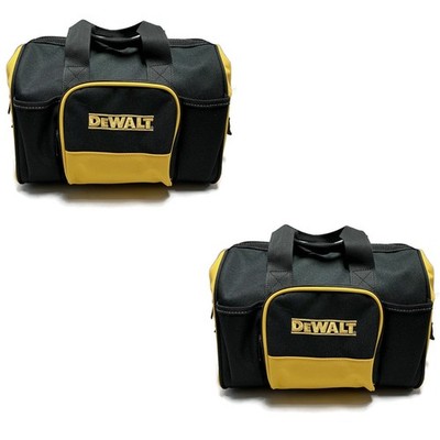 DEWALT 13'' 3-Pocket Heavy Duty Nylon Contractor Tool Bag N712936 2-PK
