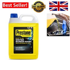 Maximum Visibility Winter Windscreen Washer Fluid - 5L Streak-Free Excellence 2.47 per litre