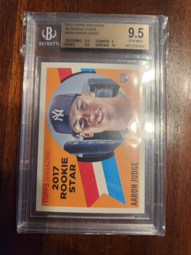 2017 Rookie Star Aaron Judge PSA 9,5