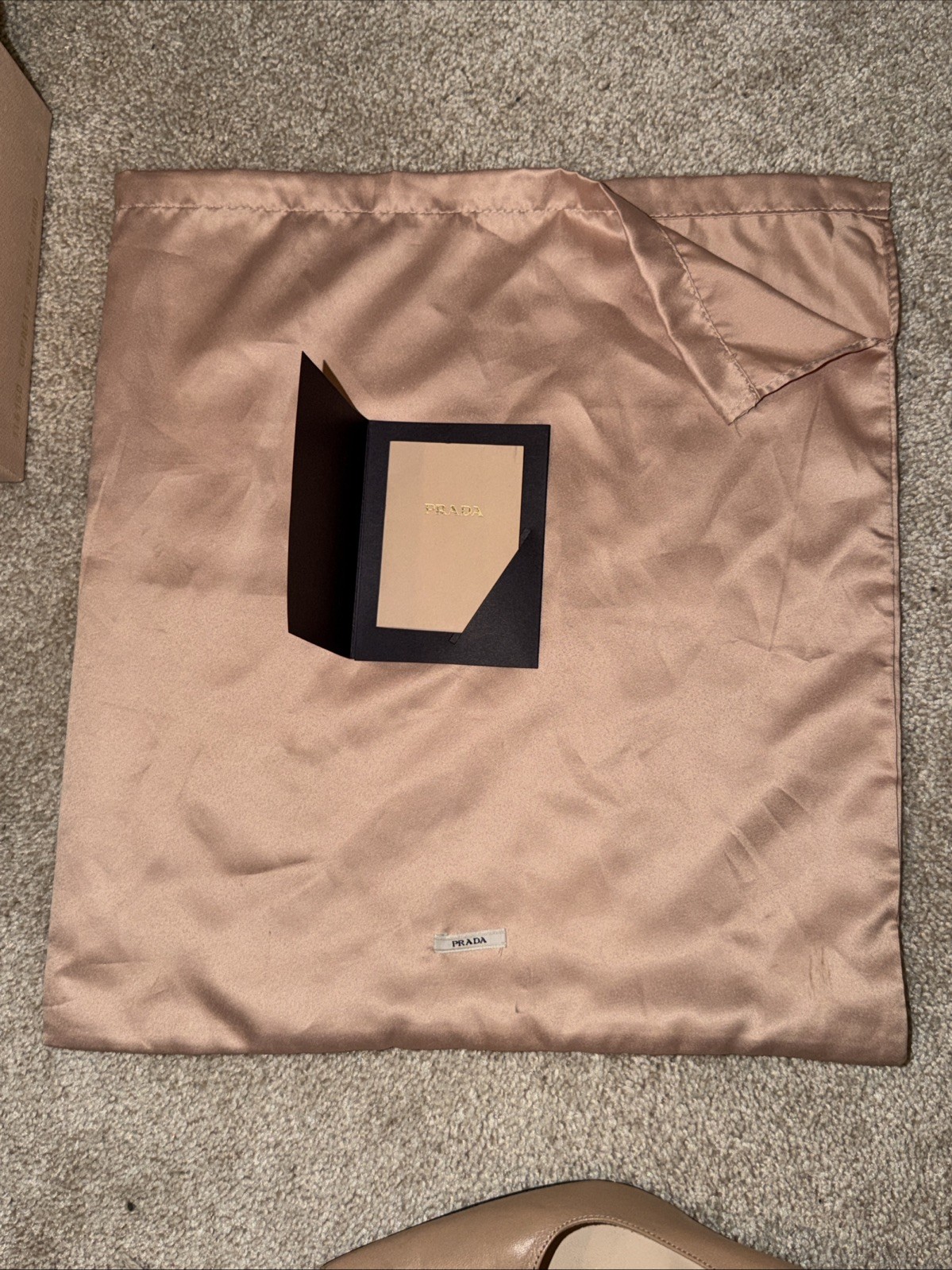 AUTHENTIC! PRADA Calzature Capretto Basic Nudo si… - image 18