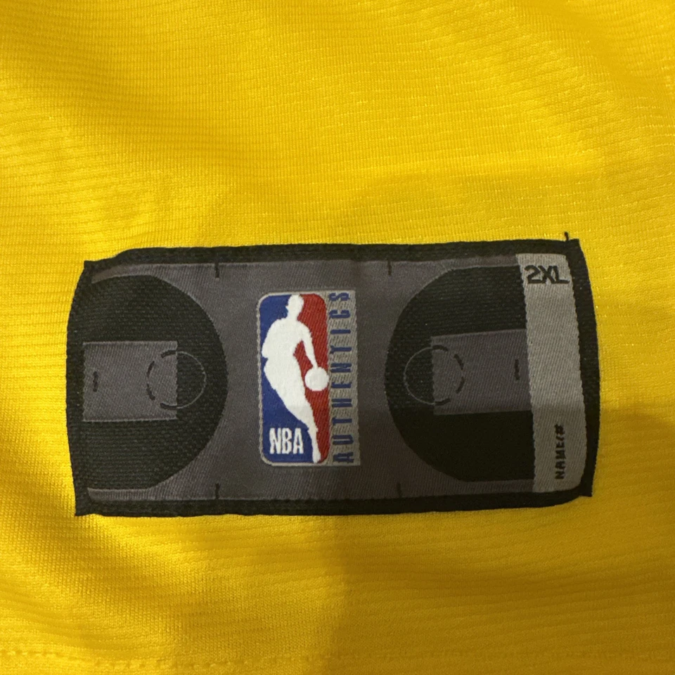 Camiseta NBA LA Lakers Lebron James #6 amarela tamanho 2XL nova sem etiquetas Fanatics 2XL - Imagem 3 de 4