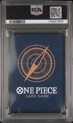 PSA 10 Monkey D Luffy SP Gold OP05-119 A Fist of Divine Speed OP