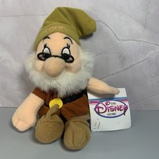 DISNEY STORE Doc Seven Dwarves Bean Bag Plush Toy 8  