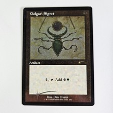 Golgari Signet Foil Etched Secret Lair: Dan Frazier Is Back Enemy MTG