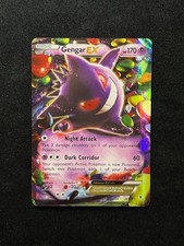 Gengar EX 34/119 XY Phantom Forces Ultra Rare Pokemon TCG NM