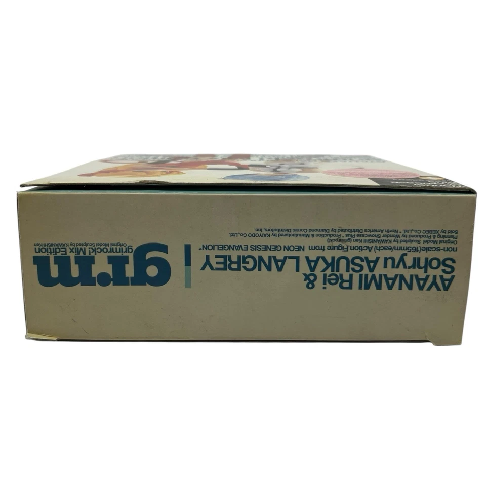 Neon Genesis Evangelion Kaiyodo grimrock! Juego de figuras Mix Edition Rei Asuka 2014 Foto 4 de 4