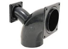 Valterra T1036-1 2-Way Elbow RV Sewer Waste Fitting 3" Spigot x 3" x 1-1/2"