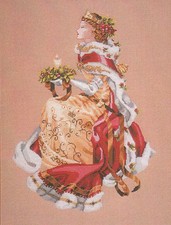 Royal Holiday (Christmas Queen) Cross Stitch ...