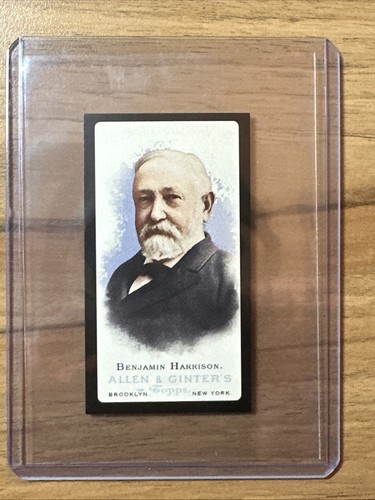 Benjamin Harrison 2006 Topps Allen & Ginter Mini Black Boarder #330 - Picture 1 of 2