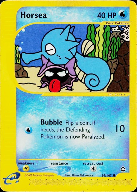 Horsea #84 (Aquapolis (2003))