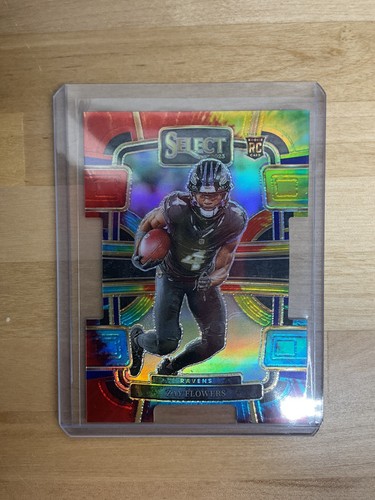 2023 Panini Select Zay Flowers Tie Dye /25 Rookie