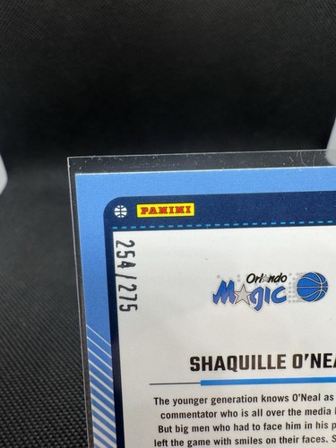 2024-25 Panini Donruss Optic - Shaquille O’Neal #244 Pink Glitter Prizm /275 SP - Bild 3 von 3