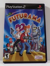 Futurama Sony PlayStation 2 PS2 Game, Complete w/ Reg Card