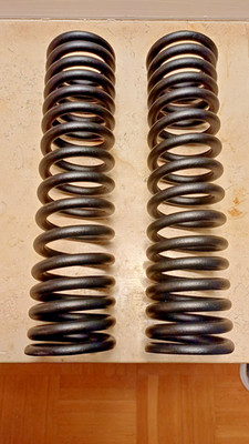 2 originale Federn für Marzocchi Federbeine Ducati Königswelle zB 750/900SS, top