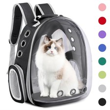 Pet Backpack Carrier,Bubble Backpack Cat Carrier,Pets and Small Dogs,Space Ca...