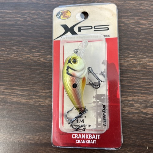 Bass Pro Shops - XPS Super Shallow Kurbel 2" 1/4oz LIVE RIVER SHAD 3-D Lazer Eyes - Bild 2 von 10