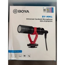 Boya BY-MM1 Universal Cardioid Microphone For Camera Smart Phone Video Recording