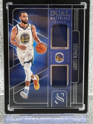 STEPHEN CURRY Jersey dual gameworn 2024-25 Panini Silhouette #DMA-CUR Warriors